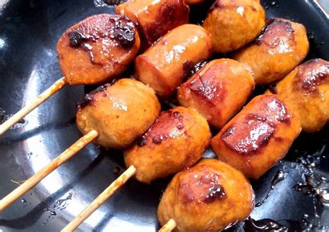 Resep Bakso Sosis Bakar Oleh Feni Tri Angraini Cookpad