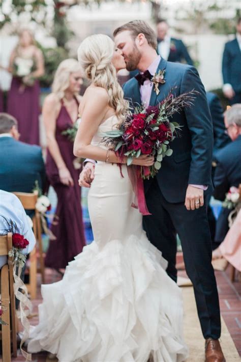 25 Burgundy And Navy Wedding Color Ideas Deer Pearl Flowers