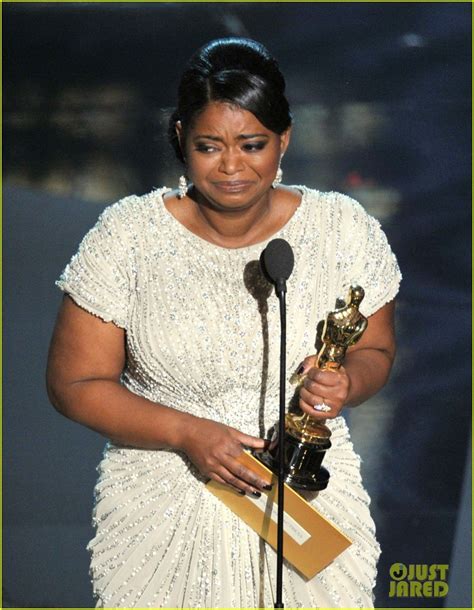 Photo Octavia Spencer Oscars Best Supporting Actress Win Photo