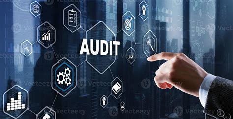 Audit Checking The Financial Statements Of The Company Businessman