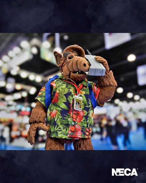 Sdcc 2023 Exclusive Alf Melmac Cosmic Con Figure By Neca The Toyark News