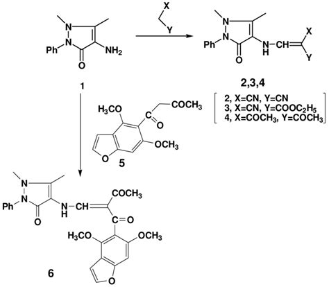 Scheme 1 Synthetic Pathways For Compounds 2 3 4 And 6 Download