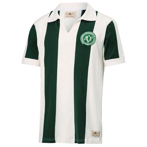 Camisa Polo Retrô Gol Chapecoense Listrada Torcedor Submarino