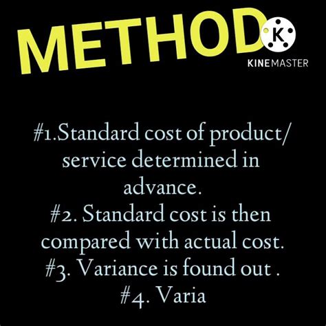 Standard Costing Meaning Features Stages Bcom Standard Costing And Variance Analysis Youtube