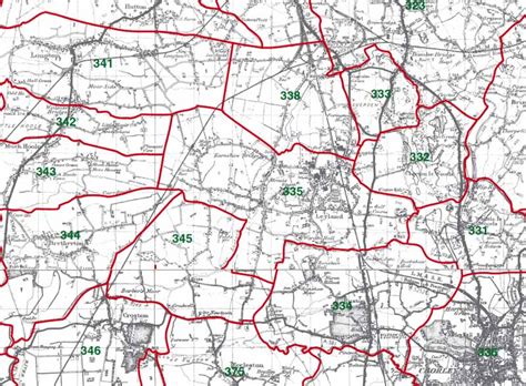 Genuki Leyland Parish Boundaries Lancashire