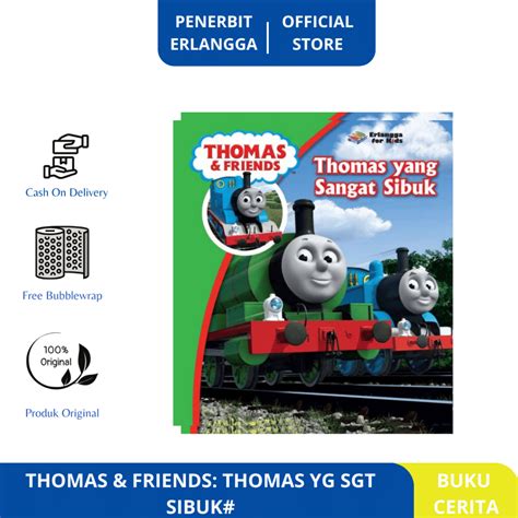 Jual DISKON BUKU ERLANGGA BUKU CERITA ANAK THOMAS FRIENDS THOMAS