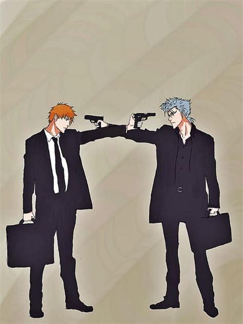 Suit Up Ichigo And Grimmjow By Ishisakifuko On Deviantart