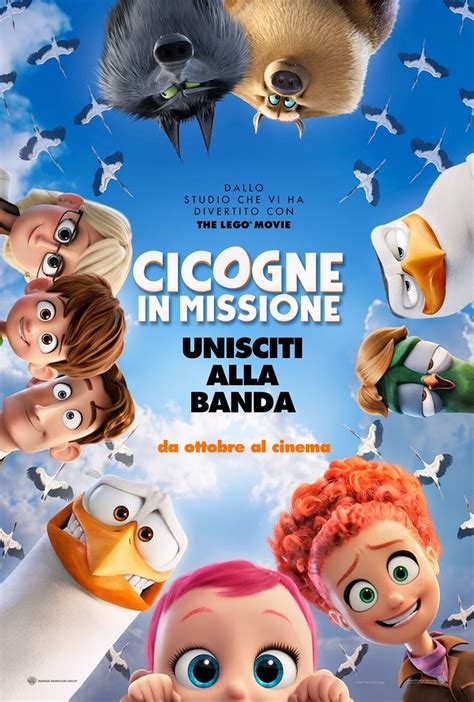 Cicogne In Missione 11 Locandine Del Film D Animazione Warner Bros