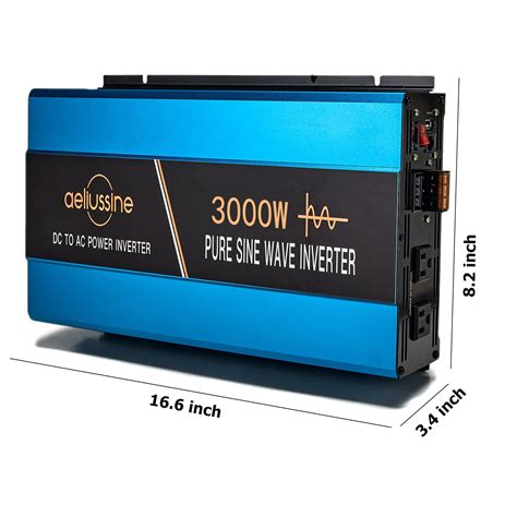 Aeliussine Watt Pure Sine Wave Inverter Volt Dc To Ac V V