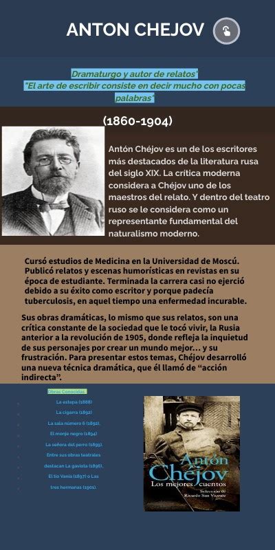 INFOGRAFIA Antón Chéjov