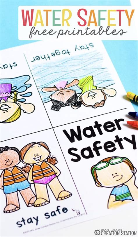 Water Safety Activities For Preschoolers - Printable Templates: Your Go-To Resource for Every Need