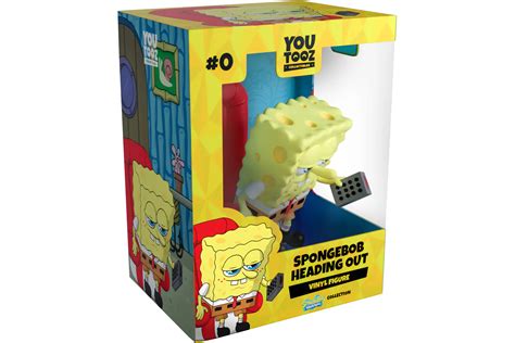 Youtooz Spongebob Heading Out Vinyl Figure Fw21 Cn