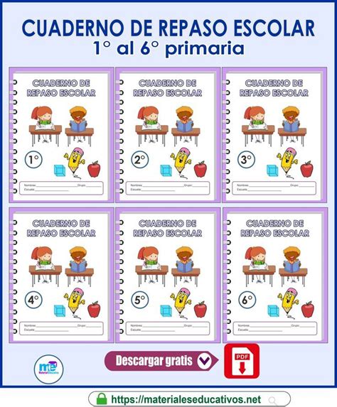 Cuaderno Repaso Escolar Primaria Https