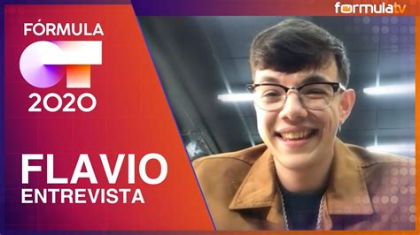 Entrevista A Flavio Tras La Final De OT 2020 Academia Samantha Y