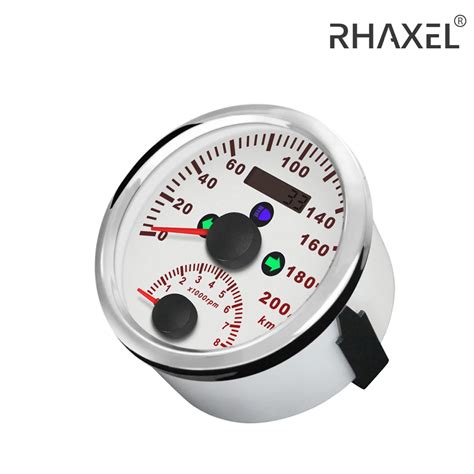 Rhaxel Mm Gps Speedometer Odometer Km H With Tachometer