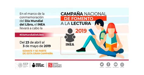 Campaña Nacional de Fomento a la Lectura 2019 Instituto Nacional para