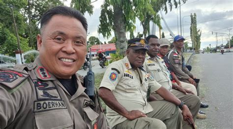 Kasat Pol Pp Nabire Pimpin Patroli Dampak Pengumuman Hasil Kelulusan