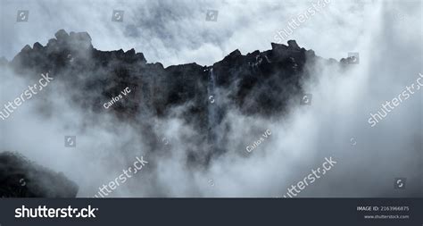 Angel Falls Kerepakupai Meru Tallest Waterfall Stock Photo