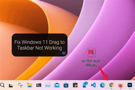 How To Fix Windows Drag To Taskbar Not Working Like In Windows