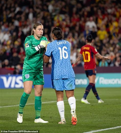 Lioness Jess Carter Says She Is Really Proud Of Outspoken Hero Goalie