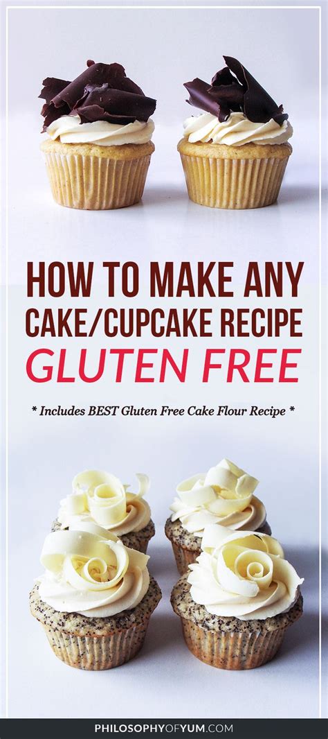 How To Make Any Cakecupcake Recipe Gluten Free Gluten Free Cupcake Recipe Cupcake Recipes