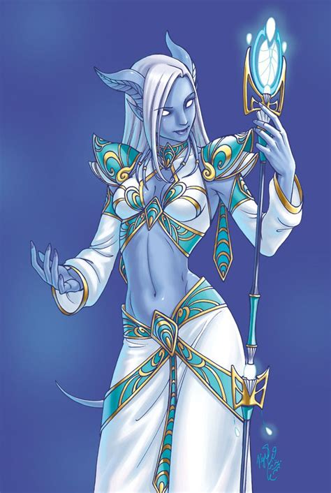 Yulcha Yulcha On Deviantart World Of Warcraft Draenei Female Warcraft