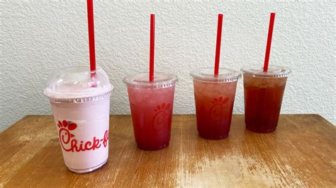 Chick Fil A Cherry Berry Drinks Review Theyre Not All Winners But