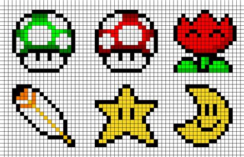 Super Mario World Pixel Art Grid コレクション Pixel Art Super Mario World Power Ups 115697 Pixel Art