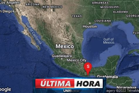 Se Registra Sismo De 58 En Oaxaca Y Se Percibe En La Cdmx Uni2noticias