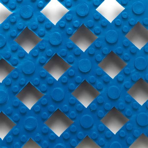 Notrax Interlocking Drainage Mat Modular Lok Tyle™ 12x12 Blue