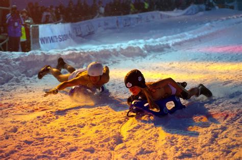 Photo Gallery Germany S Naked Snow Sledding Championship DER SPIEGEL