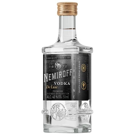 Горілка особлива Nemiroff De Luxe 40% 0.05 л купити у Києві, Україні ...