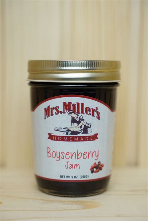 Boysenberry Jam Amish Jam Jelly Honey House