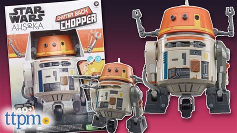 Star Wars Ahsoka Chatter Back Chopper Youtube