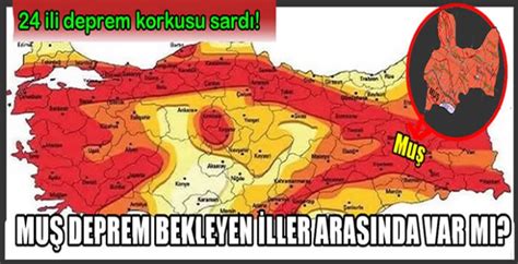 T Rkiyede B Y K Deprem Beklenen Illerin Listesi Yay Nland Mu Bu