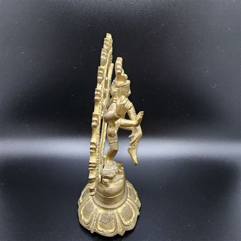 Dancing Shiva Brass Statue Antique Nataraja Statue Lord Of Dance