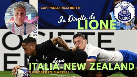 Ep 352 Da Lione Italia All Blacks Con Paolo Ricci Bitti Giornalista