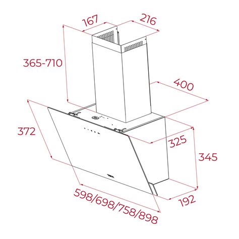 Kitchen Hoods DVN 97050 TTC BK Teka