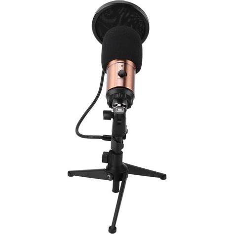 Kit De Microphone À Condensateur Micro D Enregistrement Usb 20Hz 20Khz