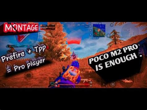 POCO M2 PRO IS ENOUGH PUBG MONTAGE 4 Finger Claw 40 Fps Gameplay