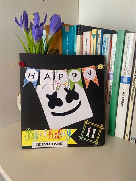 Biglietto Auguri Compleanno Marshmello Fortnite Creative Electronic