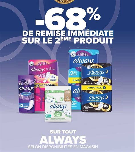 Promo Always Chez Carrefour Market ICatalogue Fr