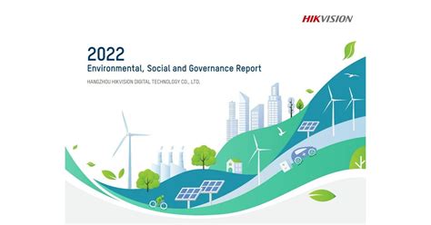 Hikvision Releases Annual Esg Report 2022