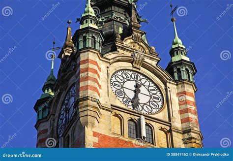 Building Of Railway Station In Gdansk Stock Photo Image Of City