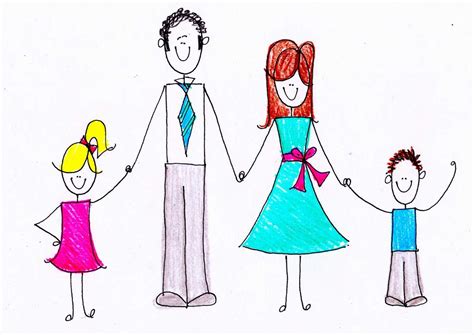 Comment dessiner une famille instructions étape par étape sur la