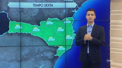 Sexta Feira Deve Ser De Sol Nuvens Calor E Pancadas De Chuva Em SC