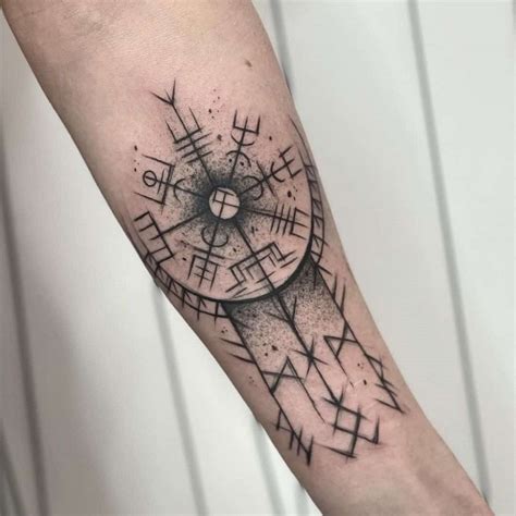 Viking Compass Tattoo