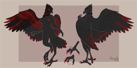 Rule 34 Accipitrid Accipitriform Anthro Areola Avian Beak Biped Bird Black Body Black Feathers