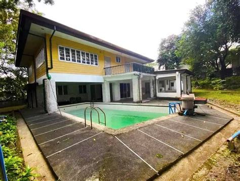 Pn House For Rent W Swimming Pool Nr Ateneo Katipunan