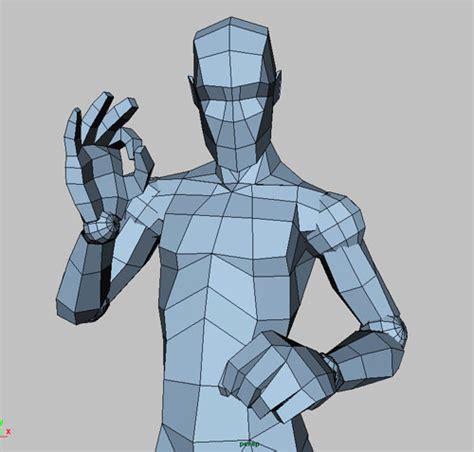 Dummyman Humanoid Basic Rig For Maya Character Rigs For Maya